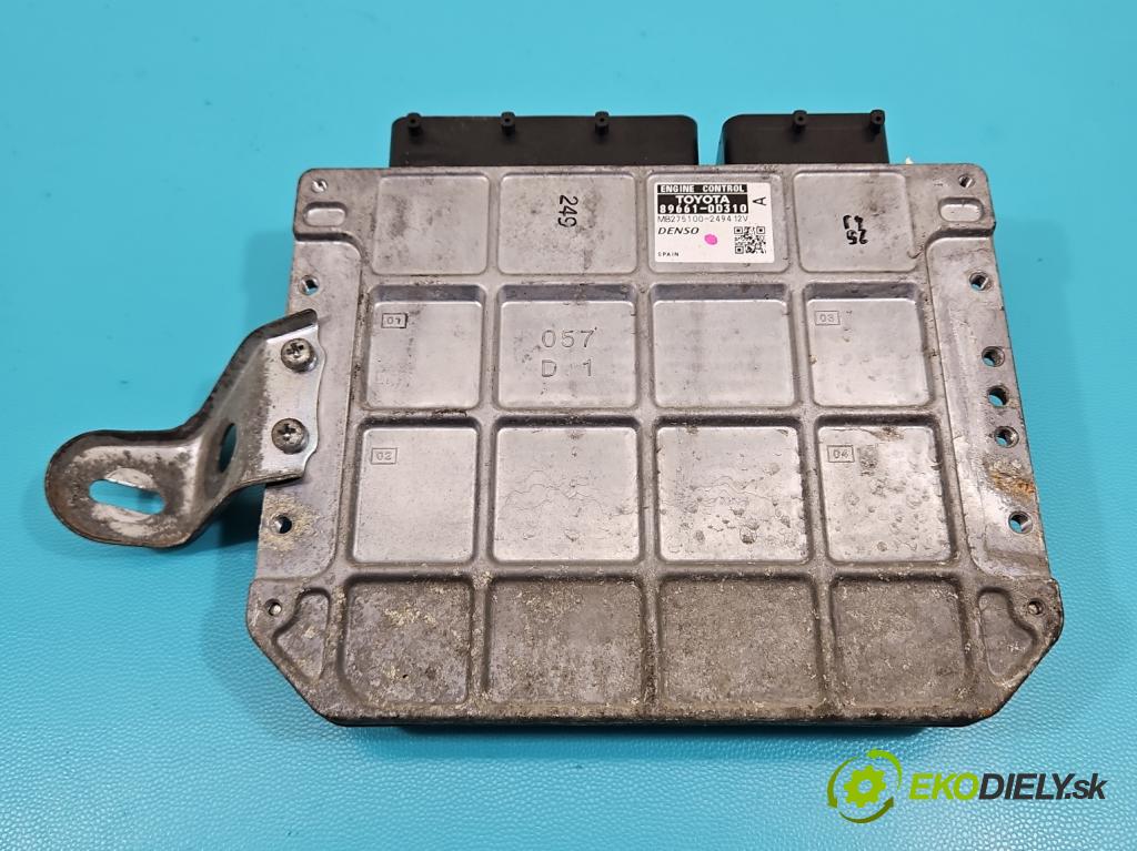 Toyota Yaris II 2005-2011 1.3 vvti 87 HP manual 64 kW 1298 cm3 5- riadiaca jednotka motora 89661-0D310
