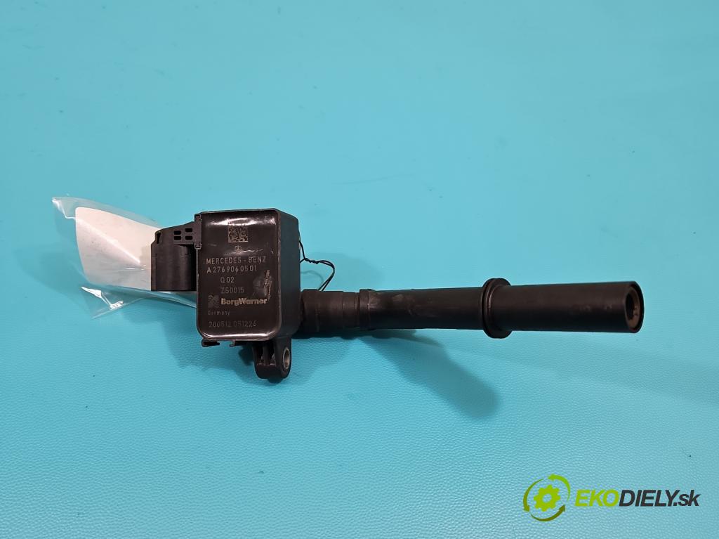 Mercedes CLS II C218 2010-2018 4.7 V8 (278922) automatic 315 kW 4664 cm3 4- cievka zapaľovacia A2769060501 (Zapaľovacie cievky, moduly)