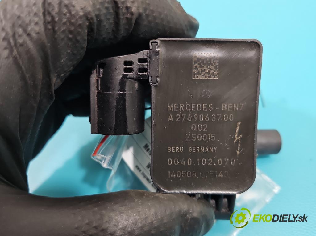 Mercedes CLS II C218 2010-2018 4.7 V8 (278922) automatic 315 kW 4664 cm3 4- cievka zapaľovacia A2769063700 (Zapaľovacie cievky, moduly)