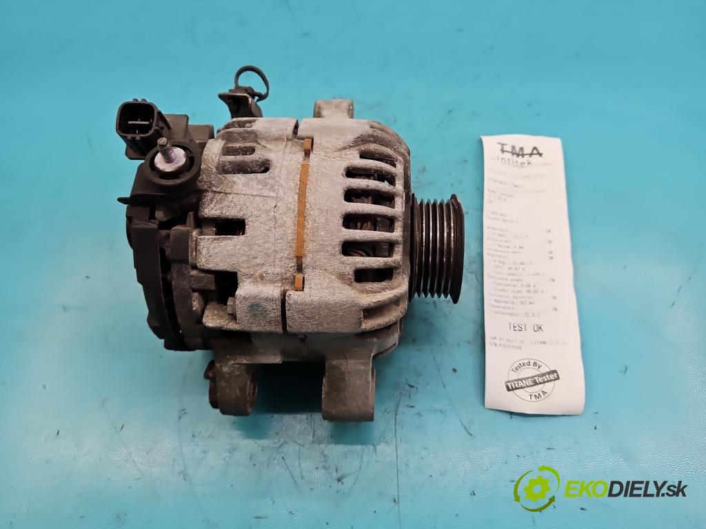 Toyota Yaris II 2005-2011 1.3 vvti 87 HP manual 64 kW 1298 cm3 5- Alternator 27060-0J061 (Alternátory)
