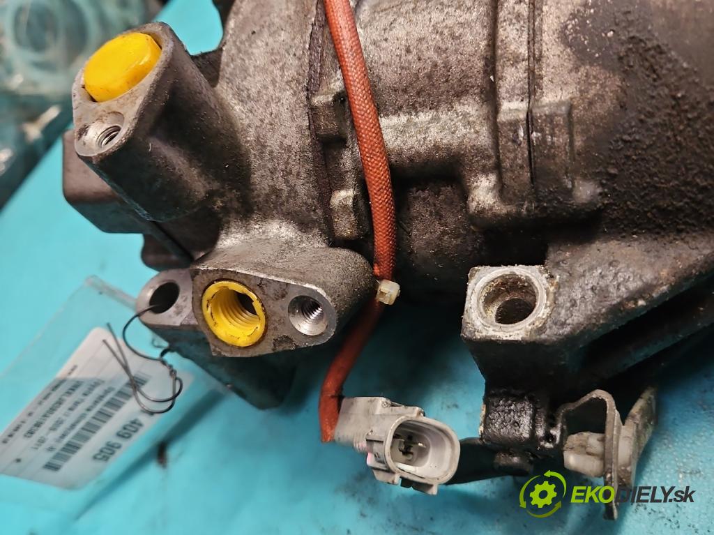 Toyota Yaris II 2005-2011 1.3 vvti 87 HP manual 64 kW 1298 cm3 5- Kompresor: klimatizácie 447260-2330 (Kompresory klimatizácie)