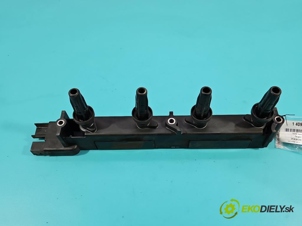 Peugeot 407 1,8.0 16V 116 HP manual 85 kW 1749 cm3 4- cievka zapaľovacia  (Zapaľovacie cievky, moduly)