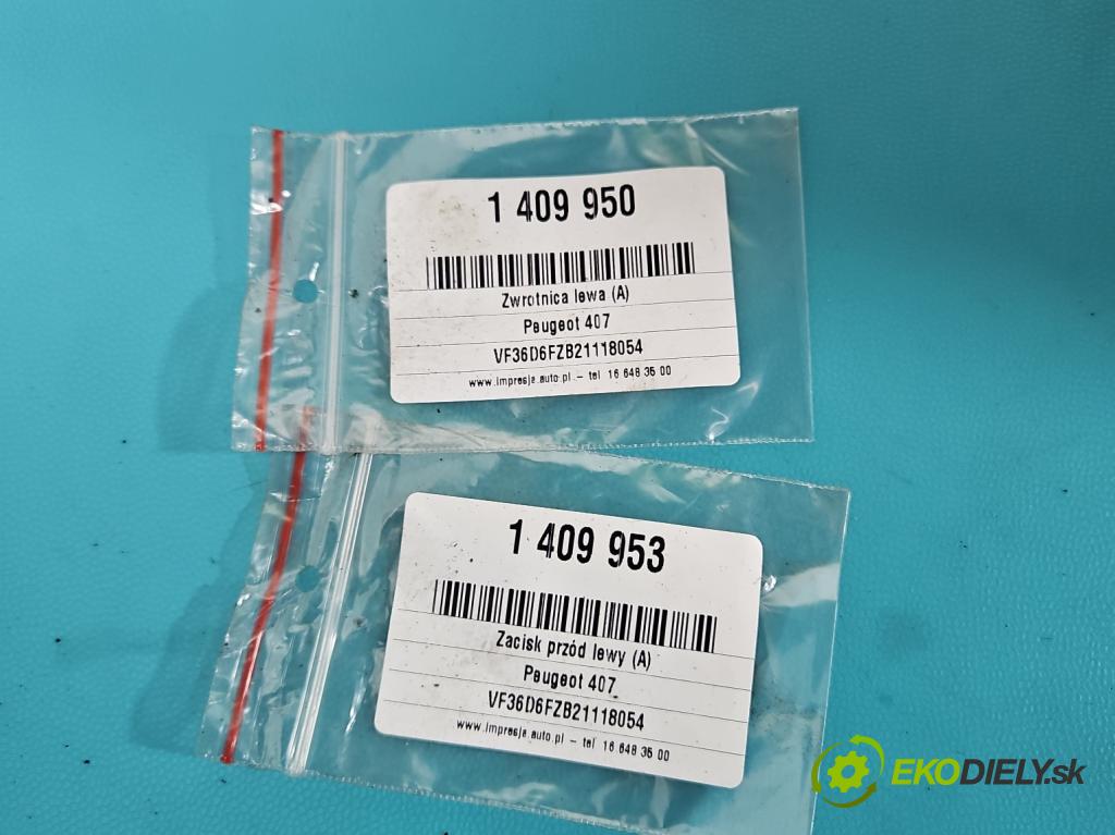 Peugeot 407 1,8.0 16V 116 HP manual 85 kW 1749 cm3 4- náboj ľavé (Náboje)