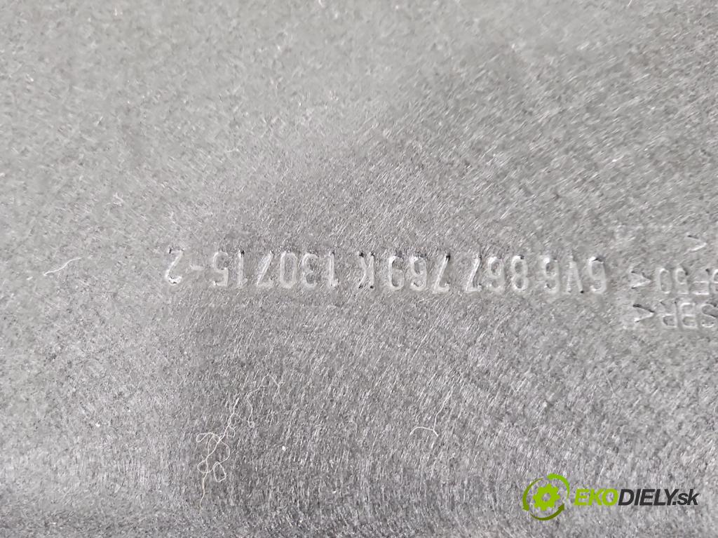 Skoda Fabia III 2014- 1.0 mpi 75 HP manual 55 kW 999 cm3 5- zadná  (Pláta zadné)