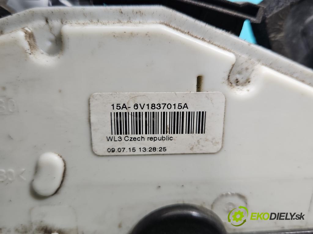 Skoda Fabia III 2014- 1.0 mpi 75 hp manual 55 kW 999 cm3 5- zámek přední levý 6V1837015A