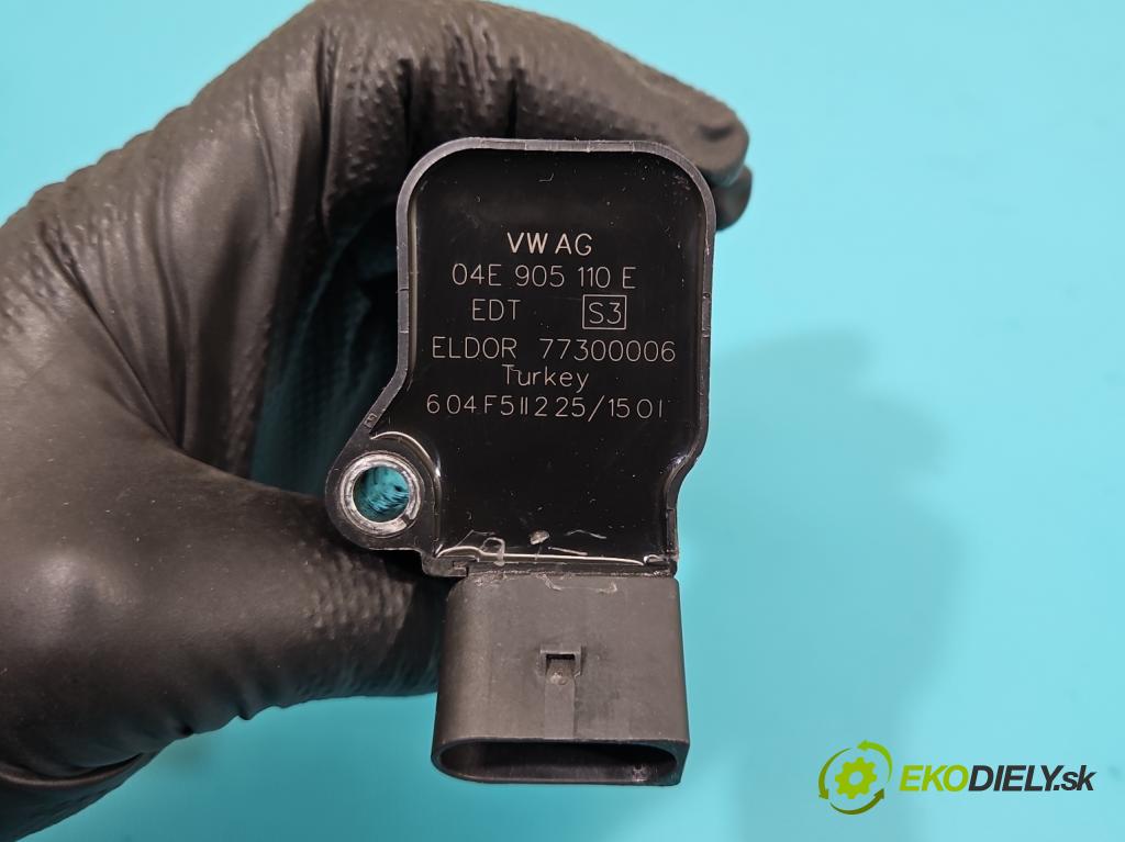 Skoda Fabia III 2014- 1.0 mpi 75 HP manual 55 kW 999 cm3 5- cievka zapaľovacia 04E905110E (Zapaľovacie cievky, moduly)
