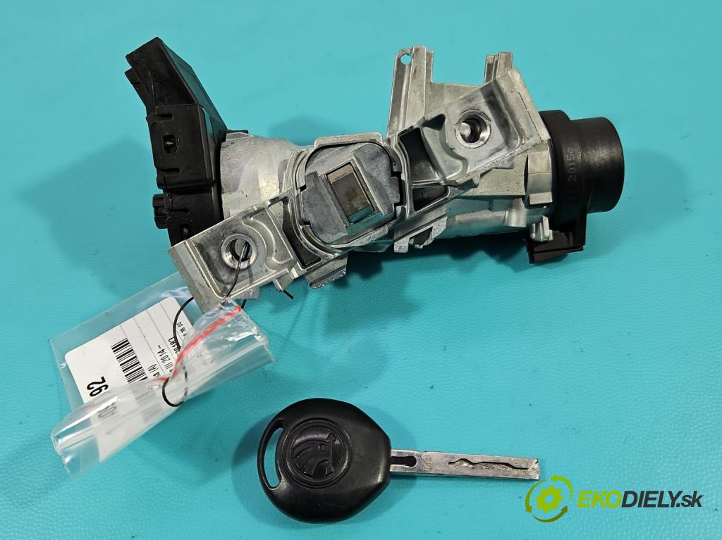 Skoda Fabia III 2014- 1.0 mpi 75 HP manual 55 kW 999 cm3 5- Spínačka 6C0905865 (Spínacie skrinky a kľúče)