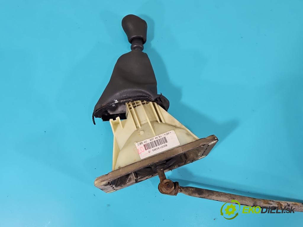 Renault Clio II 1998-2012 1.5 dci 82 HP manual 60 kW 1461 cm3 5- Páka: Změny: stupeň,rýchlosť 8200136365 (Rýchlostné páky / kulisy)