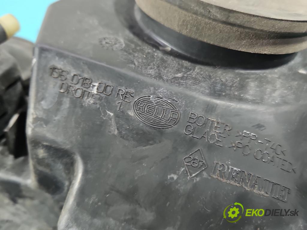 Renault Clio II 1998-2012 1.5 dci 82 HP manual 60 kW 1461 cm3 5- Reflektor: pravý  (Pravé)