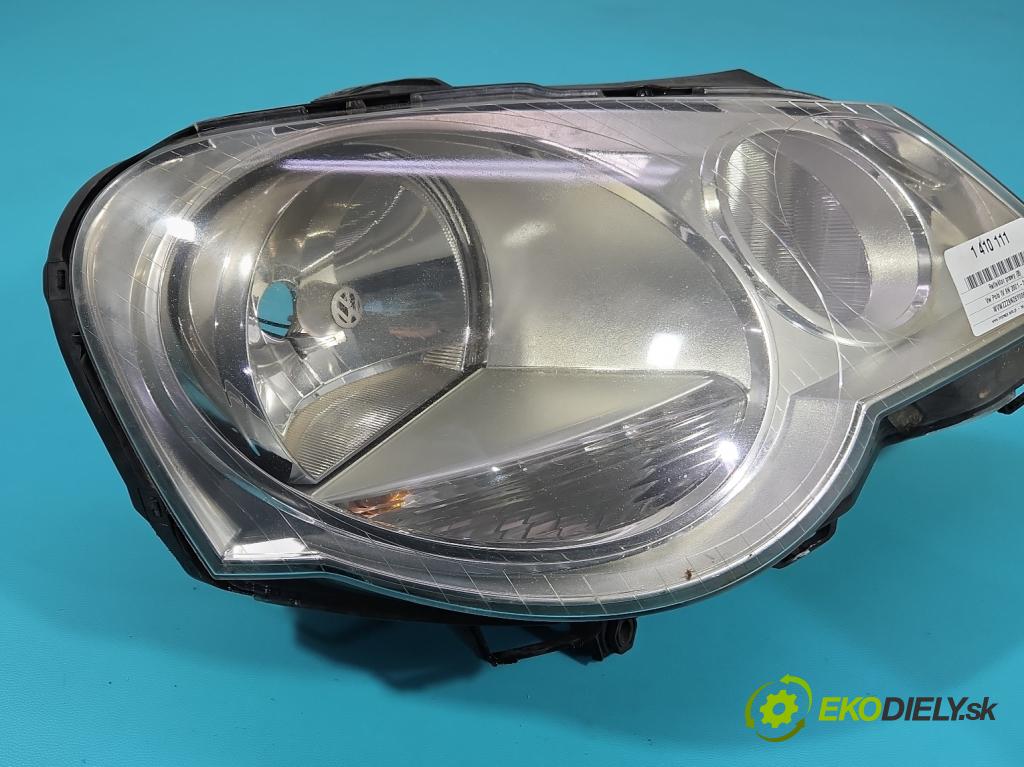 Vw Polo IV 9N 2001-2009 1.4 tdi 69KM manual 51 kW 1422 cm3 3- Reflektor: pravý 6Q1941008AK (Pravé)
