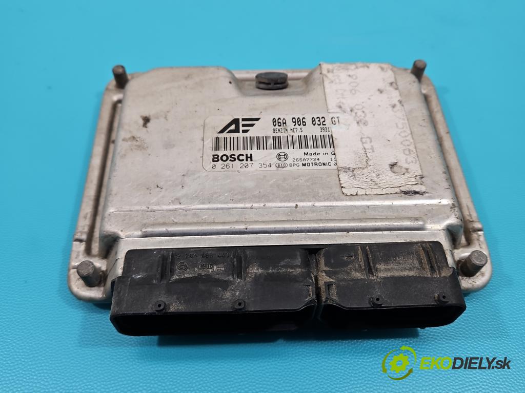 Vw Sharan I 1995-2010 1.8 T 150 HP manual 110 kW 1781 cm3 5- riadiaca jednotka motora 06A906032GT