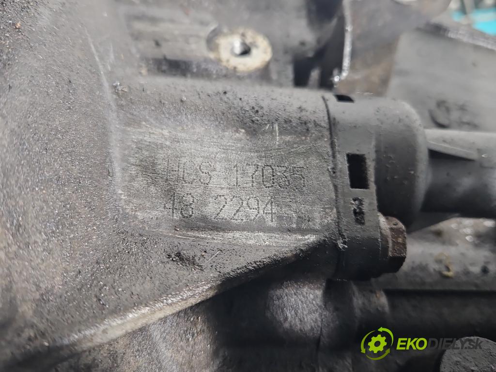 Vw Polo IV 9N 2001-2009 1.4 tdi 69KM manual 51 kW 1422 cm3 3- prevodovka stupeň,rýchlosť manual HCS