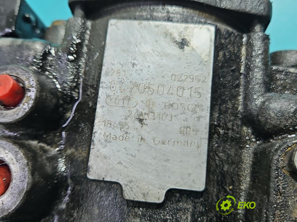 Opel Zafira A 1999-2005 2.0 dti 101 HP manual 74 kW 1995 cm3 5- čerpadlo vstrekovacia 0470504015 (Vstrekovacie čerpadlá)