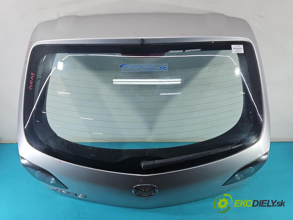 Mazda 3 I BK 2003-2009 1.6 citd 109 hp manual 80 kW 1560 cm3 5- zadní kufrové dveře  (Zadní kapoty)
