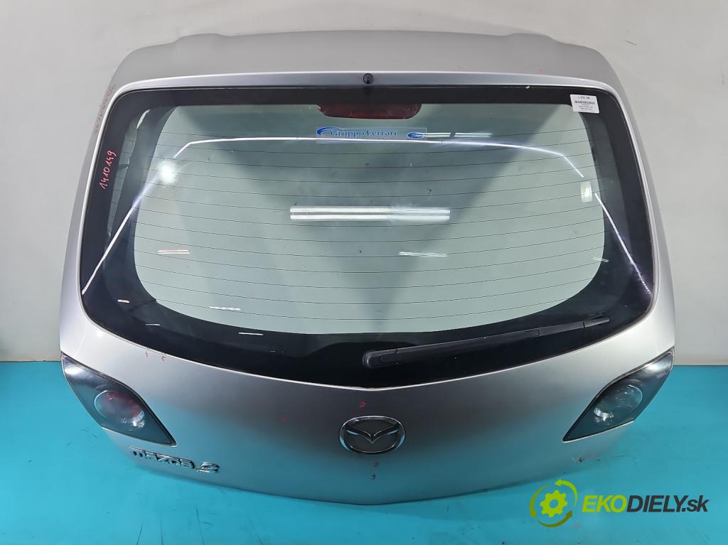 Mazda 3 I BK 2003-2009 1.6 citd 109 hp manual 80 kW 1560 cm3 5- zadní kufrové dveře  (Zadní kapoty)