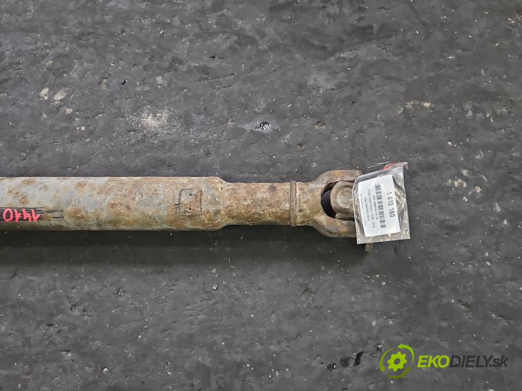 Suzuki Grand Vitara II 2005-2014 2.0 16V 140 HP manual 103 kW 1995 cm3 5- Hřídel: zadné  (Kardaňový hriadeľ)