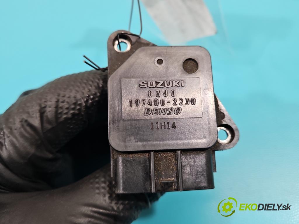 Suzuki Grand Vitara II 2005-2014 2.0 16V 140 HP manual 103 kW 1995 cm3 5- průtokoměr: 197400-2230 (Váhy vzduchu)