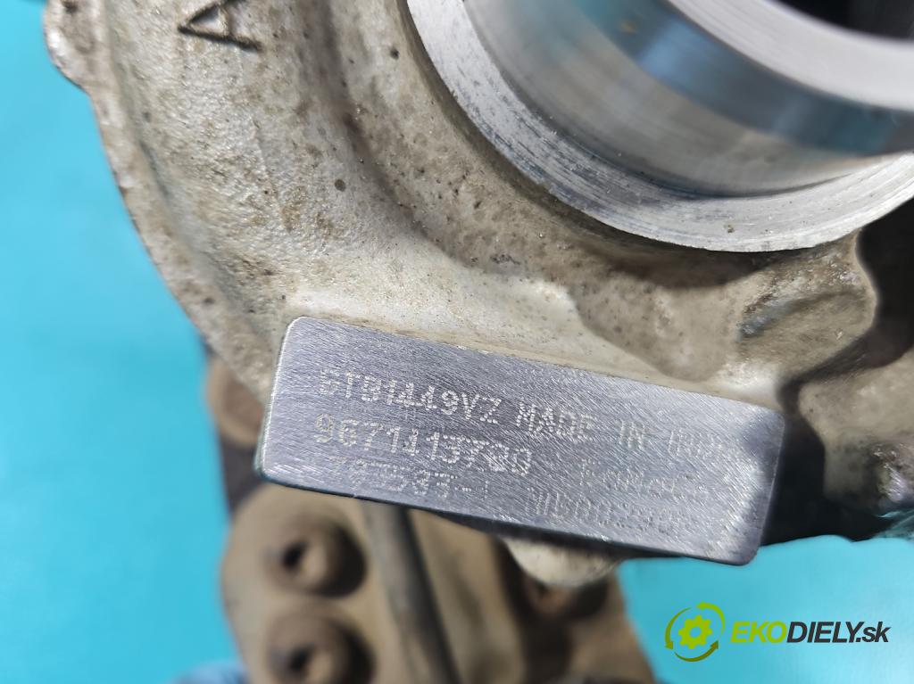 Ford Kuga Mk1 2008-2013 2.0 TDCI 140 hp automatic 103 kW 1997 cm3 5- Turbodmychadlo 783583-1 (Turbodúchadla (kompletní))