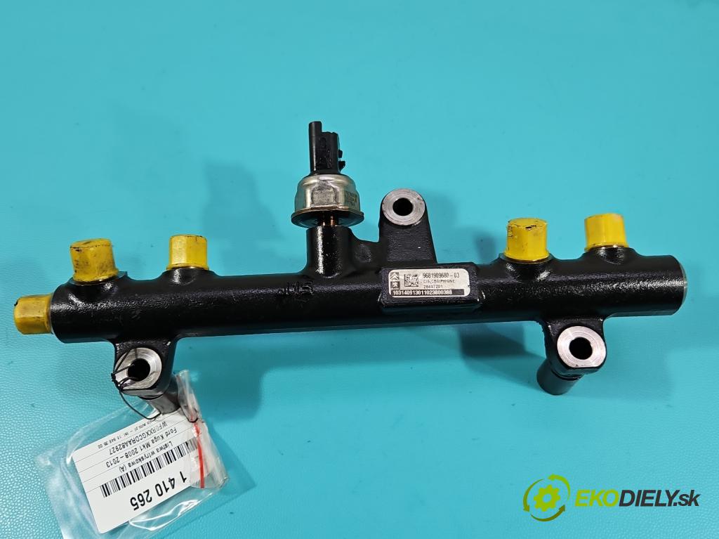 Ford Kuga Mk1 2008-2013 2.0 TDCI 140 HP automatic 103 kW 1997 cm3 5- lišta vstrekovacia 9681909680-03 (Vstrekovacie lišty)