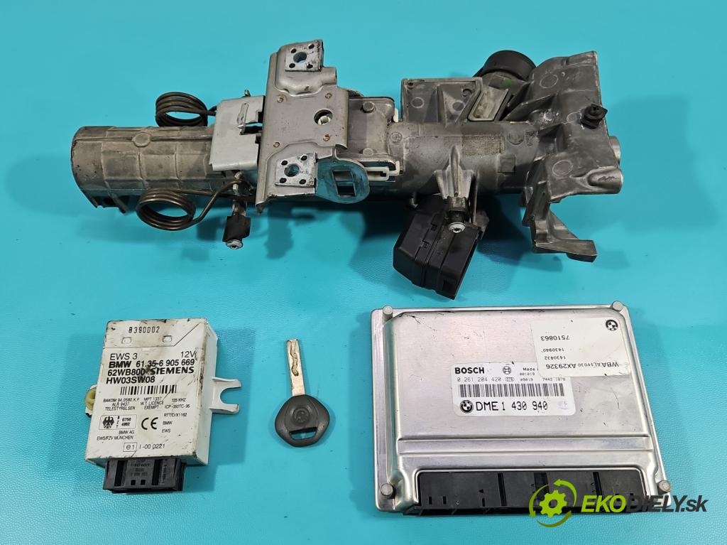 Bmw 3 E46 1998-2007 1.9 105 HP manual 77 kW 1895 cm3 4- riadiaca jednotka motora 0261204420