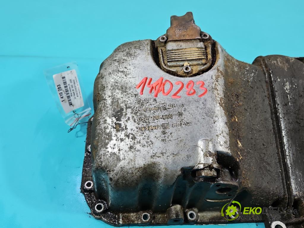 Vw Passat B5 1995-2005 1.8b 125 HP manual 92 kW 1781 cm3 4- vaňa olejová 058103603 (Olejová vaňa)