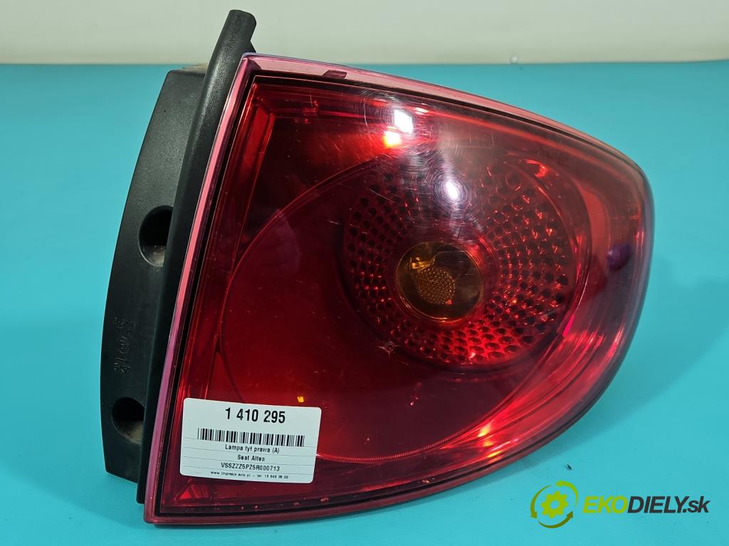 Seat Altea 2.0 tdi 140 hp manual 103 kW 1968 cm3 5- světlo zadní pravé 5P0945096D (Klika dveří ostatní)