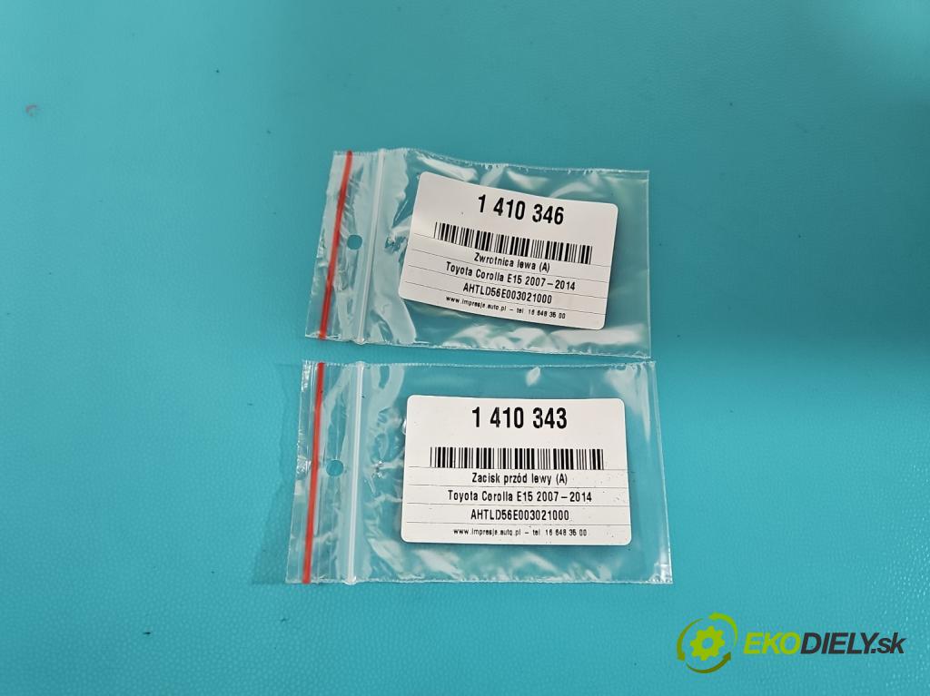 Toyota Corolla E15 2007-2014 1.4 D4D 90 HP manual 66 kW 1364 cm3 4- náboj ľavé  (Náboje)