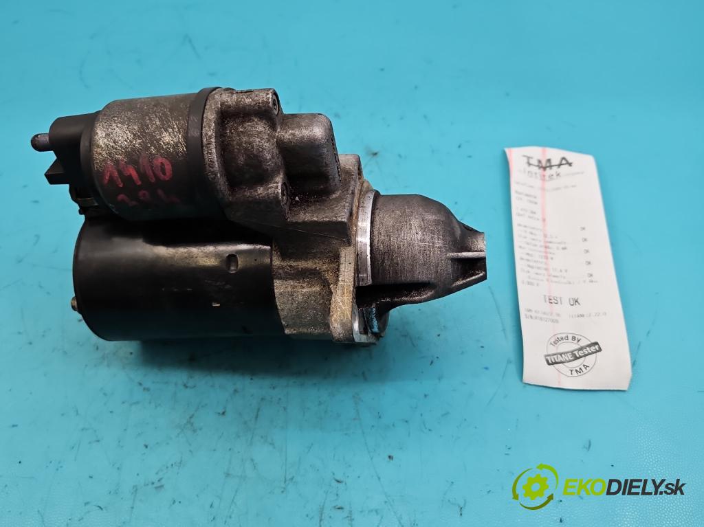 Opel Astra IV 2009-2015 1.4 T 140 HP manual 103 kW 1362 cm3 5- štartér 0001107522 (Štartéry)