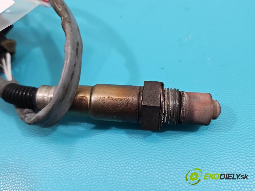Opel Astra IV 2009-2015 1.4 T 140 HP manual 103 kW 1362 cm3 5- Sonda lambda 0258010121 (Lambda sondy)
