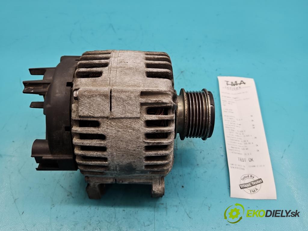 Seat Altea 2.0 tdi 140 HP manual 103 kW 1968 cm3 5- Alternator 06F903023C (Alternátory)