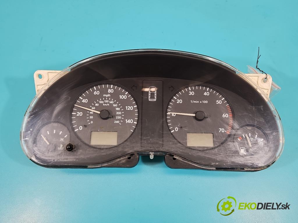 Vw Sharan I 1995-2010 2.0b 116 HP manual 85 kW 1984 cm3 5- prístrojovka/ budíky 7M0919933J (Prístrojové dosky, displeje)