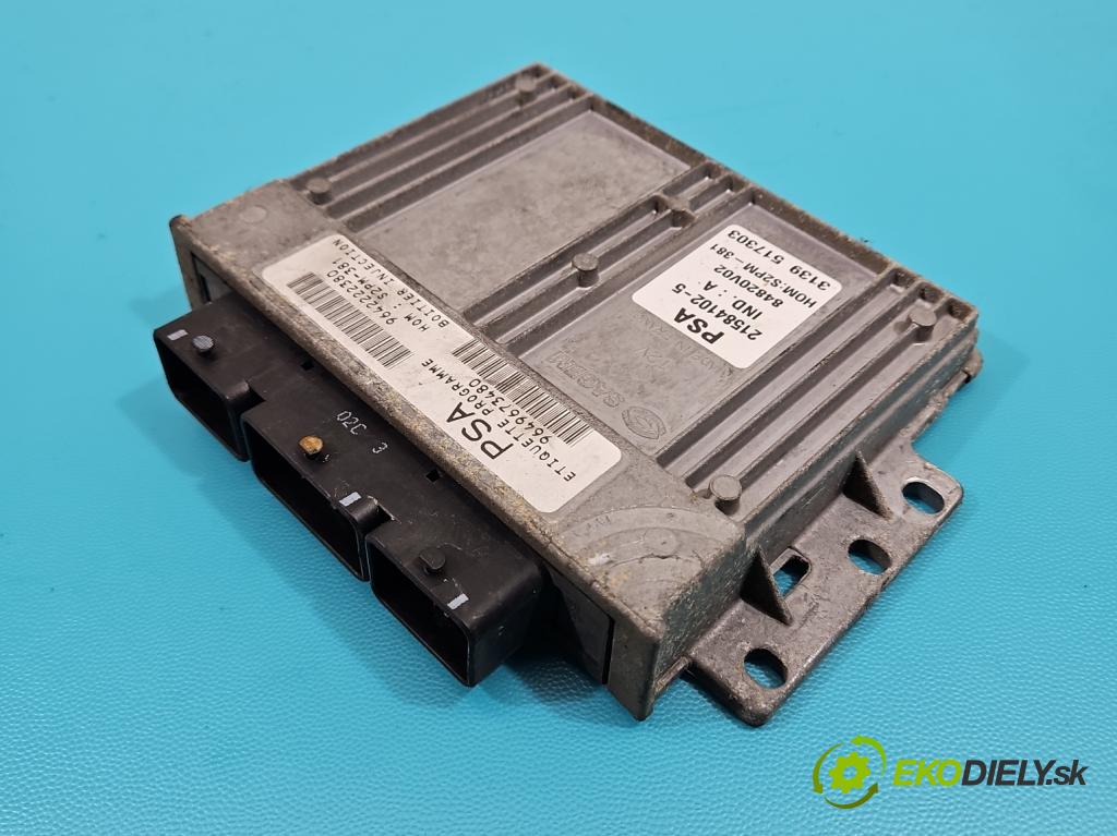 Citroen C3 I 2002-2009 1.4 73 HP automatic 54 kW 1360 cm3 5- riadiaca jednotka motora 9649673480