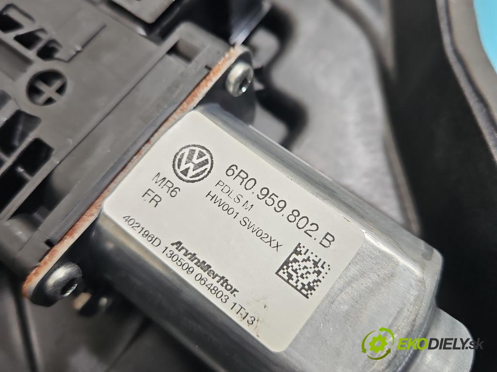 Seat Ibiza IV 6J 2008-2017 1.2 mpi 69KM manual 51 kW 1198 cm3 5- mechanismus stahování přední pravý 6R0959802B