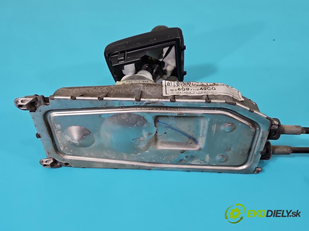 Seat Ibiza IV 6J 2008-2017 1.2 mpi 69KM manual 51 kW 1198 cm3 5- Páka: Změny: stupeň,rýchlosť 6Q0711049CG (Rýchlostná páka (kulisa))