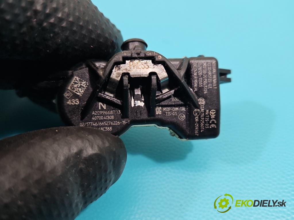 Renault Megane IV 2016-2024 1.2 Tce 132 hp manual 97 kW 1197 cm3 5- snímač tlaku pneumatika A2C99668703 (Snímače tlaku v pneumatikách)