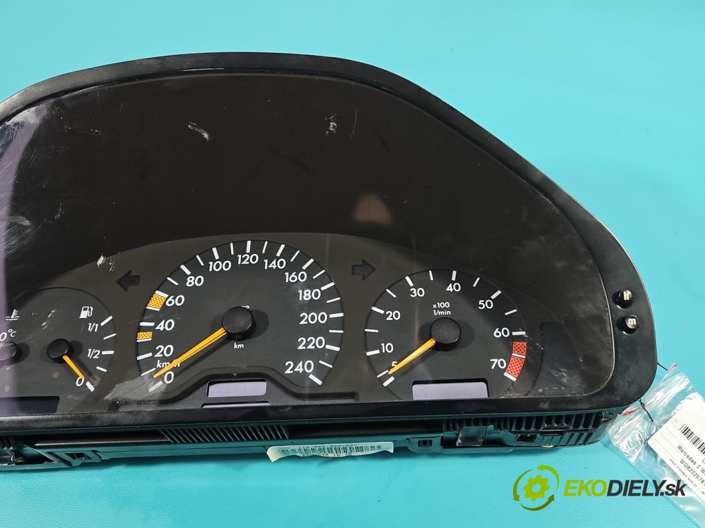 Mercedes C W202 1993-2001 1.8 122 HP manual 90 kW 1799 cm3 5- prístrojovka/ budíky 2025401648 (Prístrojové dosky, displeje)