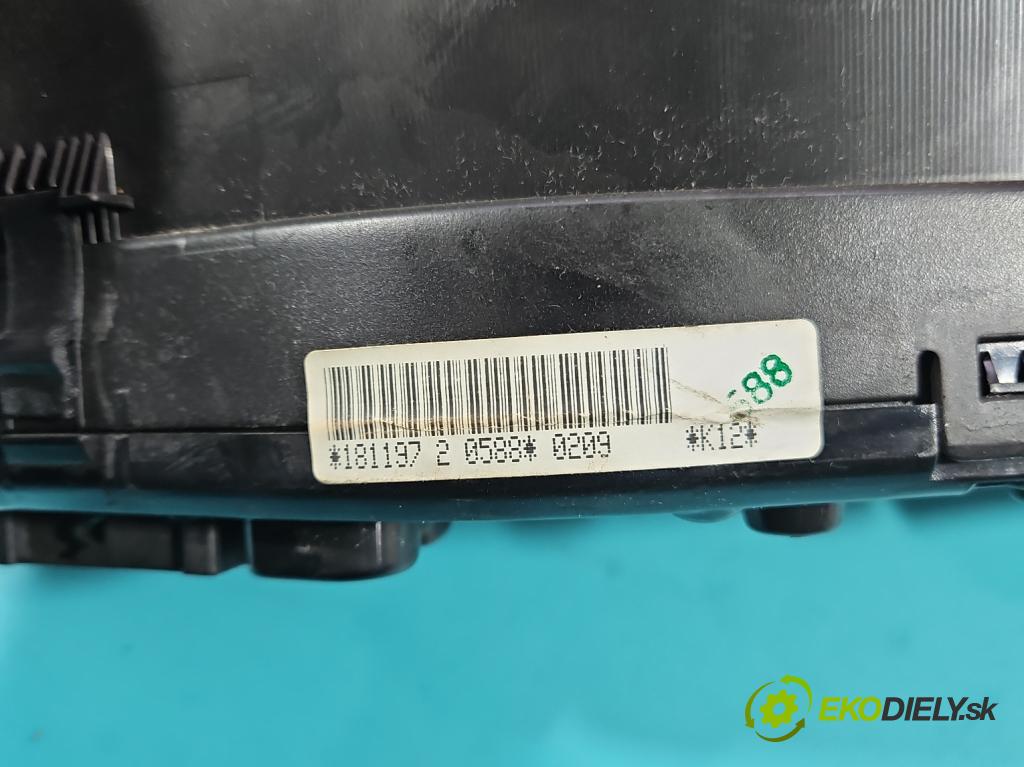 Mercedes C W202 1993-2001 1.8 122 HP manual 90 kW 1799 cm3 5- prístrojovka/ budíky 2025401648 (Prístrojové dosky, displeje)