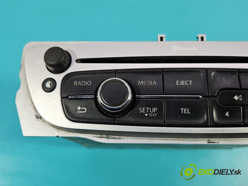Renault Twingo II 2007-2014 1.5 dci 86 HP manual 63 kW 1461 cm3 3- Radio originál 281151607R