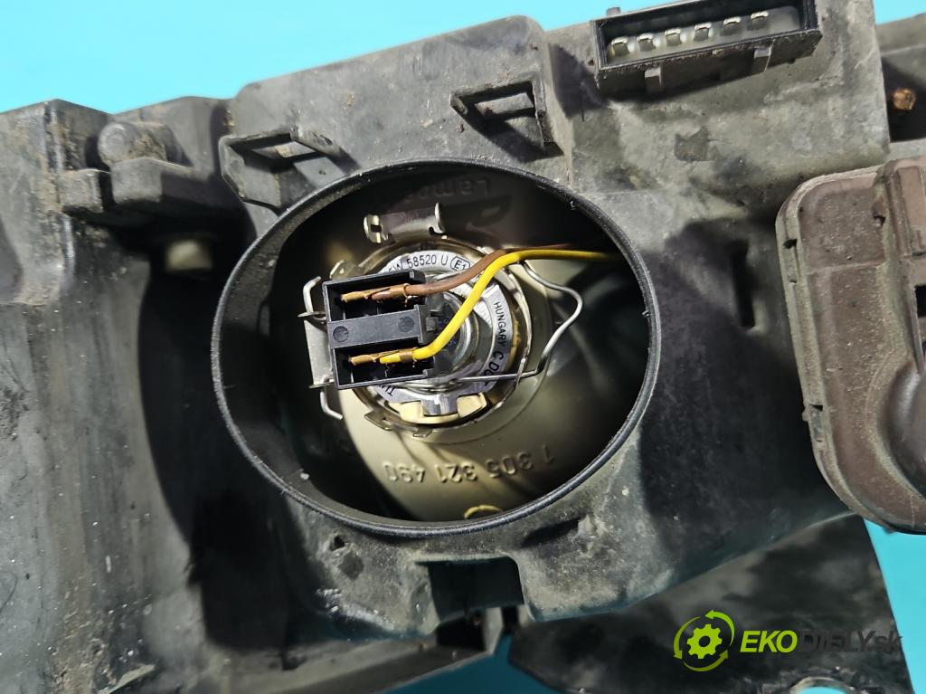 Peugeot 406 2.1 TD 109 HP manual 80 kW 2088 cm3 5- Reflektor: pravý 9616251280 (Pravé)