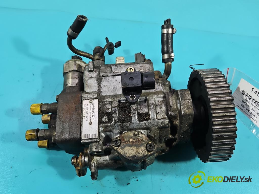 Opel Astra II 1998-2009 1.7 DTL 68 HP manual 50 kW 1686 cm3 5- čerpadlo vstrekovacia 8-97185242-1 (Vstrekovacie čerpadlá)