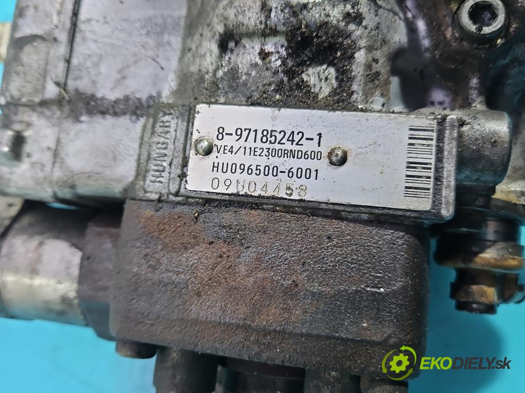 Opel Astra II 1998-2009 1.7 DTL 68 HP manual 50 kW 1686 cm3 5- čerpadlo vstrekovacia 8-97185242-1 (Vstrekovacie čerpadlá)