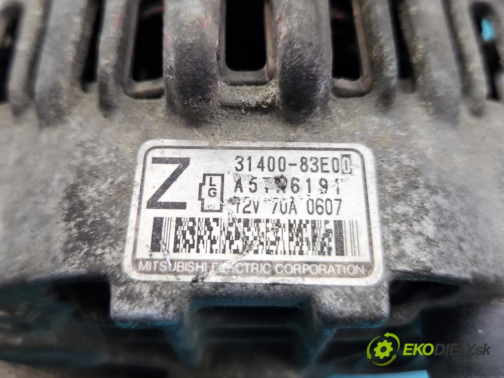 Suzuki Wagon R+ 1.3 76 HP manual 56 kW 1298 cm3 5- Alternator 31400-83E00 (Alternátory)