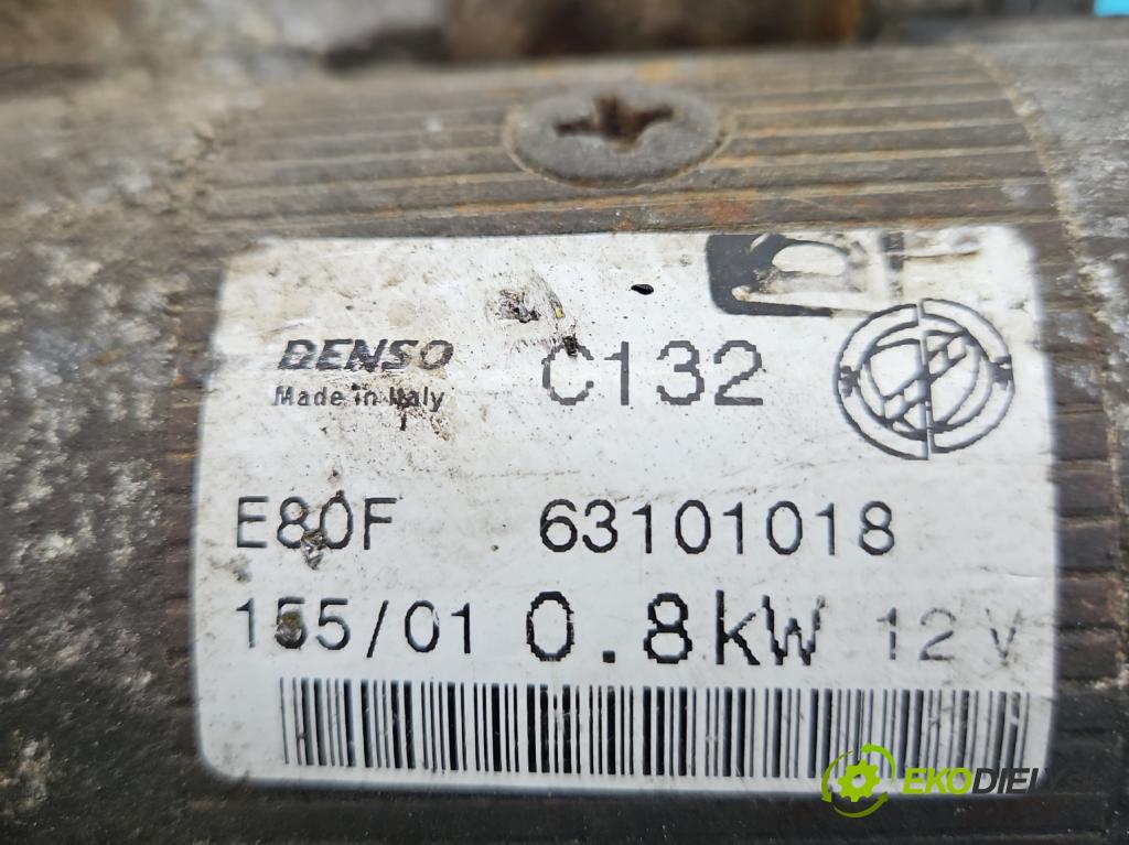 Fiat Doblo I 2001-2010 1.2 8V 65 HP manual 48 kW 1242 cm3 5- štartér 63101018 (Štartéry)