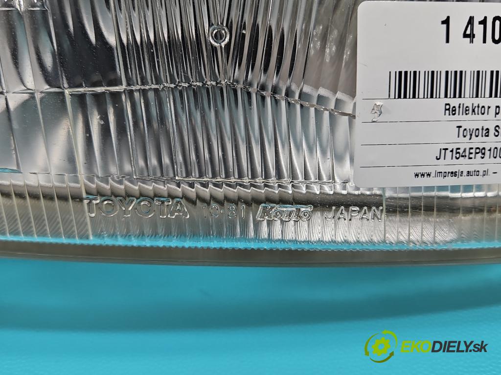 Toyota Starlet 1.3 16v 75 HP manual 55 kW 1332 cm3 5- Reflektor: pravý  (Pravé)