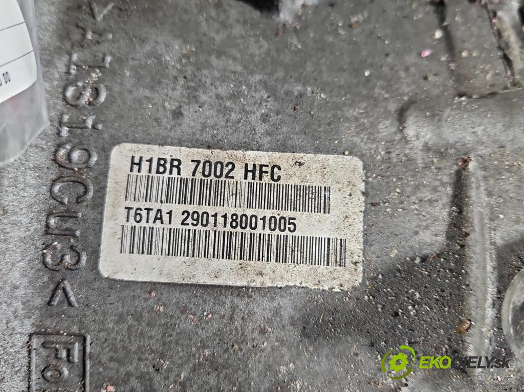 Ford Fiesta MK8 2016-2023 1.1 71 HP manual 52 kW 1084 cm3 5- prevodovka stupeň,rýchlosť manual H1BR7002HFC