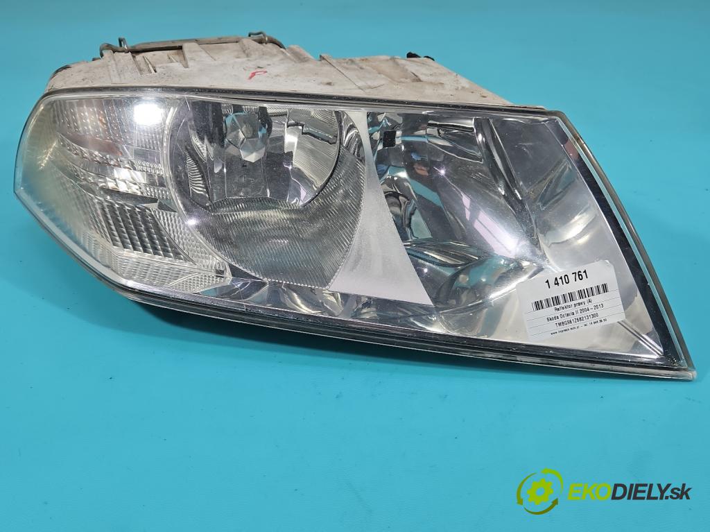 Skoda Octavia II 2004-2013 1.9 TDI (BLS) 105 HP manual 77 kW 1896 cm3 5- Reflektor: pravý  (Pravé)