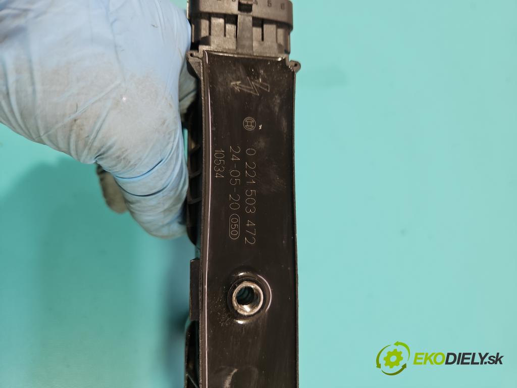 Opel Corsa C 2000-2006 1.2 16V 75 HP manual 55 kW 1199 cm3 5- cievka zapaľovacia 0221503472 (Zapaľovacie cievky, moduly)