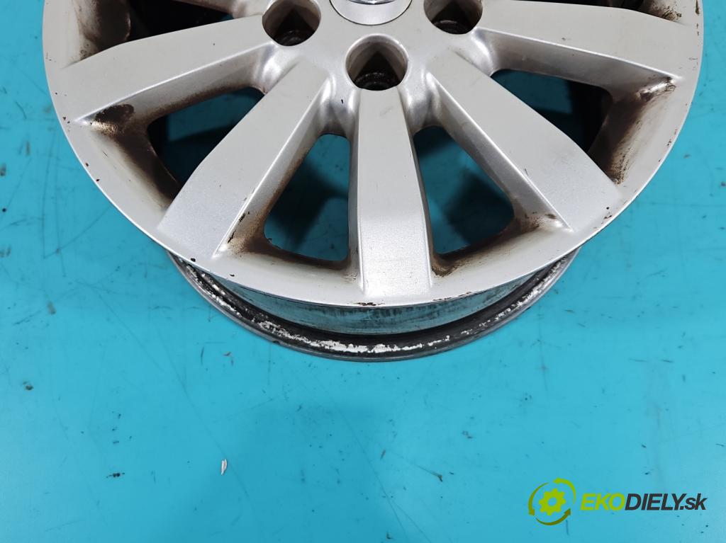 Toyota Corolla E15 2007-2014 1.4 D4D 90 HP manual 66 kW 1364 cm3 4- Felga hliník: 16" komplet PZ406-E067B-ZC