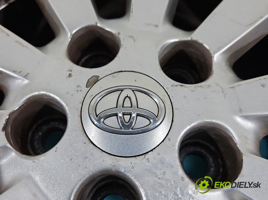 Toyota Corolla E15 2007-2014 1.4 D4D 90 HP manual 66 kW 1364 cm3 4- Felga hliník: 16" komplet PZ406-E067B-ZC