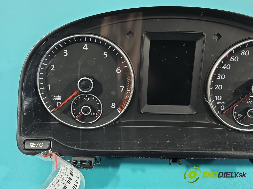 Vw Touran I 2003-2015 1.4 tsi 140 HP manual 103 kW 1390 cm3 5- prístrojovka/ budíky 1T0920875D (Prístrojové dosky, displeje)